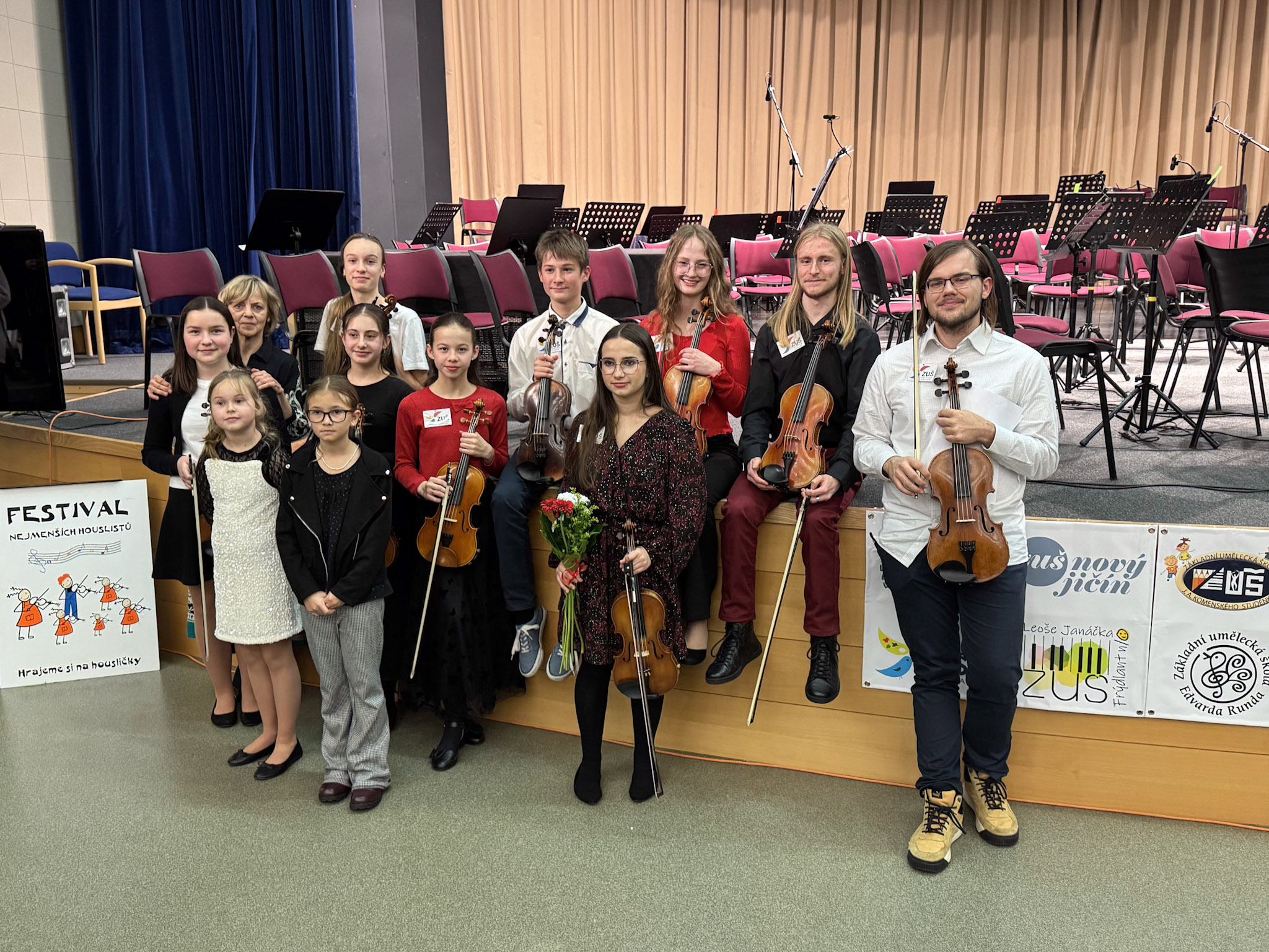 Houslový festival - koncert na VŠB